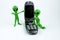 Aliens Calling on Cell Phone