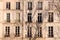 Aligned windows in Paris