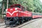 Alishan Forest Railway DL-43 Diesel locomotive at Shenmu railway station in Alishan National