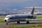 Alitalia I-DANG taxiing at genoa airport