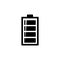 Alkaline Battery, Fully Charged Flat Vector Icon