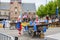 ALKMAAR , NETHERLANDS - May 18, 2018: Cheese Market