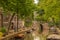 Alkmaar, Netherlands, May 2022. Picturesque facades, canals and streets in Alkmaar.
