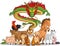 All 12 Chinese Zodiac Animals Together