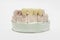 All ceramic highly aesthetic dental bridge and crown on model