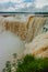 All flows that converge into Devil`s Throat at Iguazu Falls. Argentina