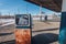All forgotten rusty gas station