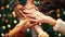 All Hands In People Soft Diffuse Bokeh Focus Friendship Unity Trust Community