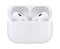 All New AirPods Pro 2nd Generation in MagSafe Charging Case, white wireless headphones, on white background