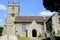 All Saints church, Godshill, Isle of Wight, UK.
