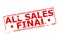 All sales final