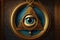 The all-seeing eye, or radiant delta, is a Masonic symbol. Neural network AI generated