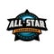 All star sports, template logo design.