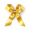 We are all in this together ribbon on white background