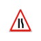 All types of traffic icon symbols white background. Right sign and left sign no parking