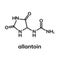 Allantoin chemical formula