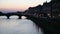 Alle Grazie bridge in Florence, Italy