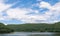 The Allegheny Reservoir in Warren County, Pennsylvania, USA on a sunny summer day