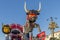 The allegorical float called `Ole` ` parades during the Carnival of Viareggio, Italy
