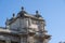 Allegorical sculptures of Attica on top of Museum of Ethnography in Budapest