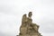 Allegory statue of Victorious France at Carrousel Arc de Triomphe or Arc de Triomphe du Carrousel