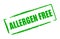 Allergen free rubber stamp