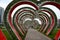 Alley of Hearts in the Flower Park. Grozny, Chechnya, Russia