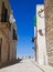 Alley in Oldtown of Giovinazzo. Apulia.