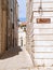 Alley in Oldtown of Molfetta. Apulia.