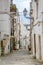 Alley in Ostuni, Puglia, Italy