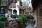 Alley and streets in Old town of Lijiang, Yunnan, China with traditional chinese architecture