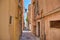 An Alleyway in Bastia - Corsica, France