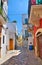 Alleyway. Fasano. Puglia. Italy.