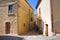 Alleyway. Genzano di Lucania. Italy.