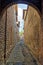 Alleyway in Gubbio Italy