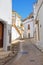 Alleyway. Laterza. Puglia. Italy.