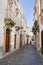 Alleyway. Martina Franca. Puglia. Italy.