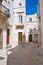 Alleyway. Martina Franca. Puglia. Italy.