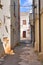 Alleyway. Mesagne. Puglia. Italy.