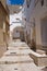 Alleyway. Minervino Murge. Puglia. Italy.