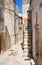 Alleyway. Minervino Murge. Puglia. Italy.