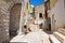 Alleyway. Minervino Murge. Puglia. Italy.