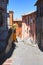 Alleyway. Montefiascone. Lazio. Italy.