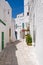 Alleyway. Ostuni. Puglia. Italy.