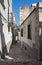 Alleyway. Peschici. Puglia. Italy.