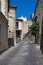 Alleyway. Pietrapertosa. Basilicata. Italy.