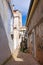 Alleyway. San Giovanni Rotondo. Puglia. Italy.