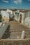 Alleyway with steps on slope at Estremoz