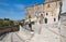 Alleyway. Vico del Gargano. Puglia. Italy.