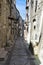 Alleyway. Vico del Gargano. Puglia. Italy.